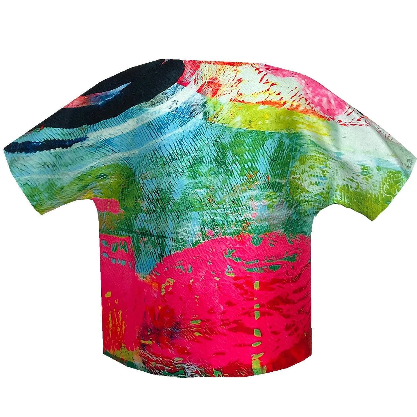 Cropped Jacket with Bow Detail printed mother