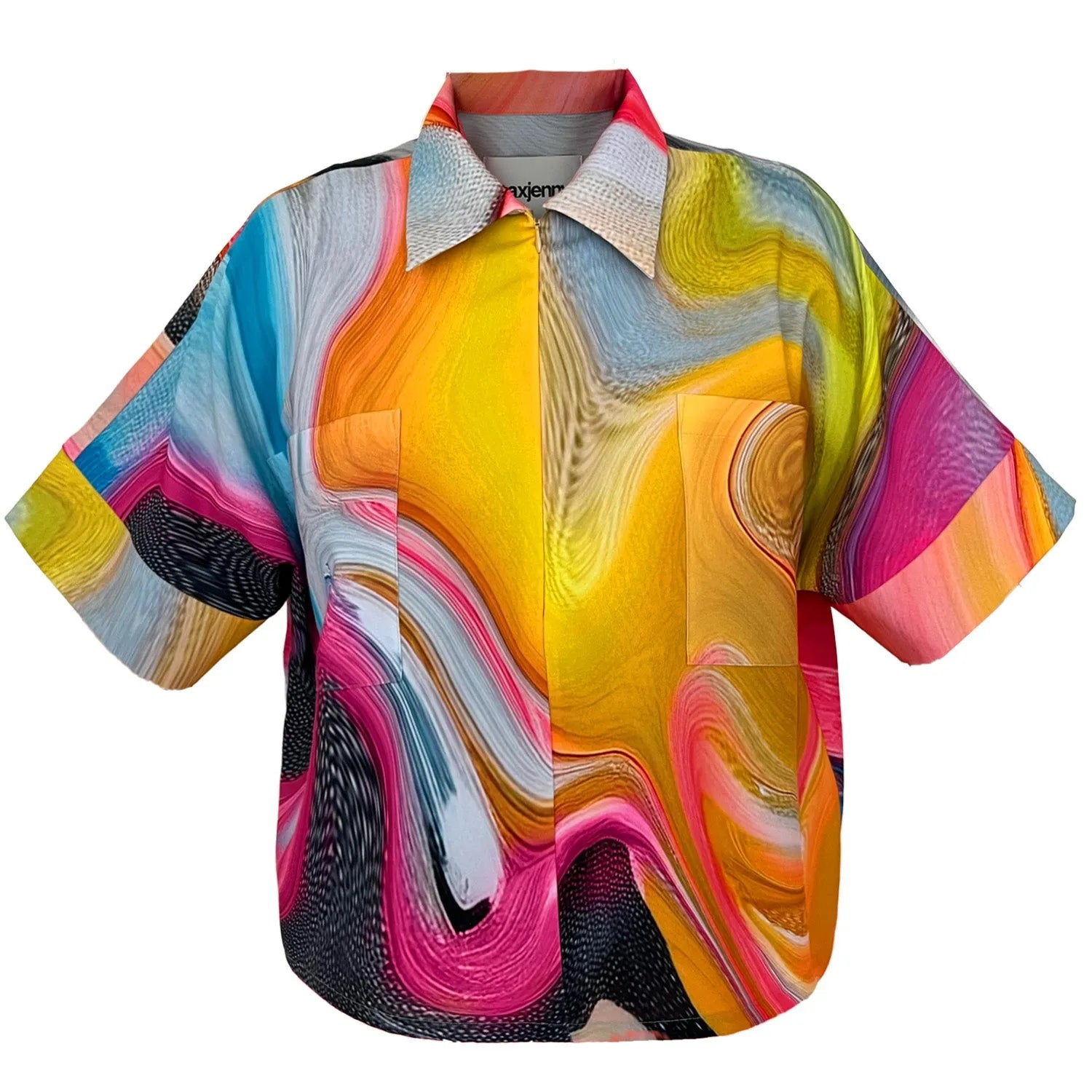 Cropped Shirt - Smokeflow Liquide