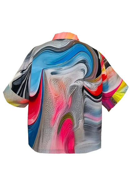 Cropped Shirt - Smokeflow Liquide
