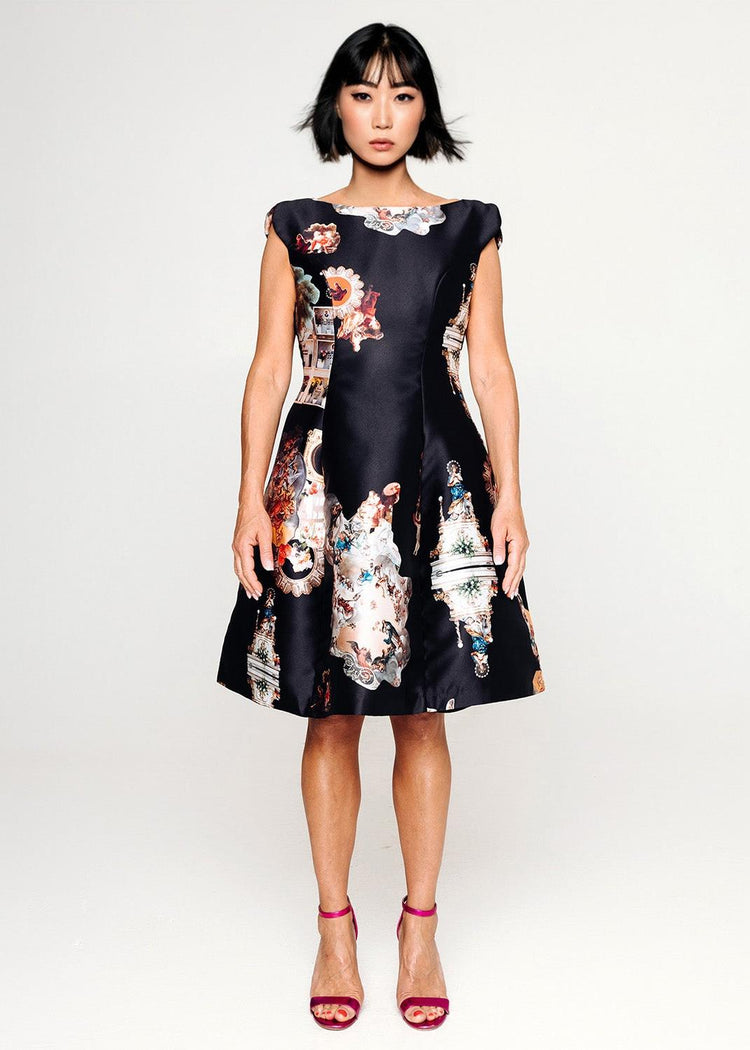 Custommade Your measurments Midi Dress - Special Print