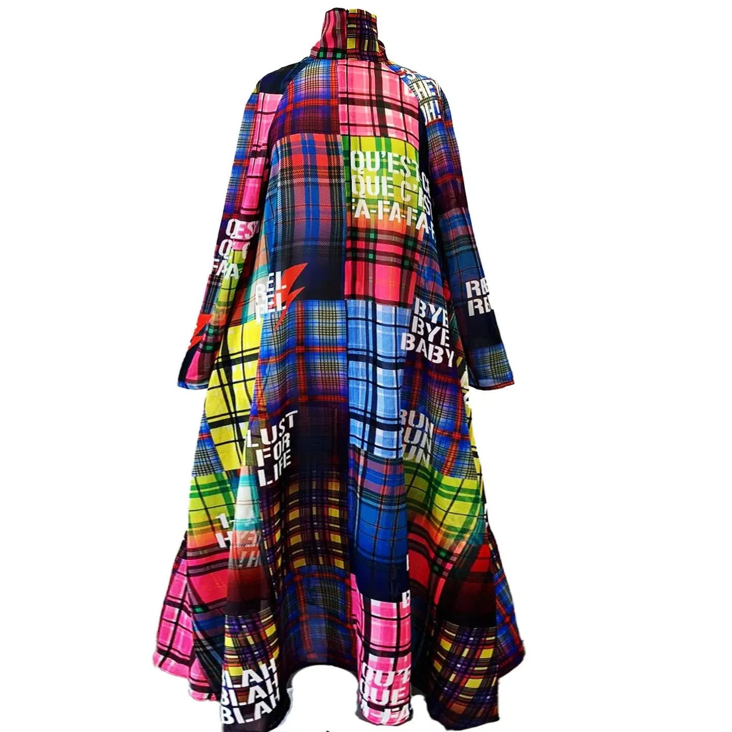 Custommade A-Shaped Maxi Dress - Special Print