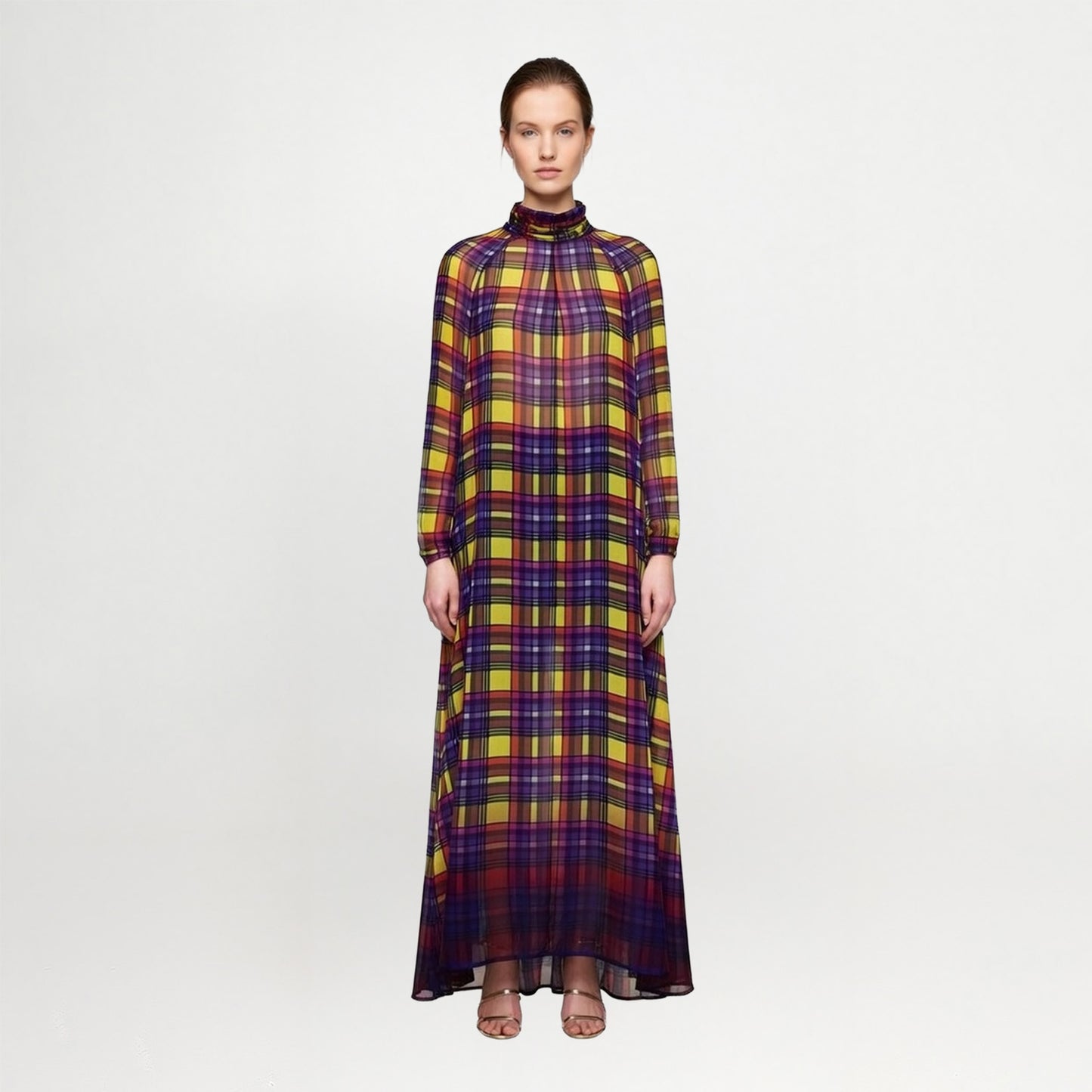 Custommade A-Shaped Maxi Dress - Special Print