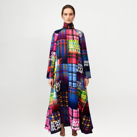 Custommade A-Shaped Maxi Dress - Special Print