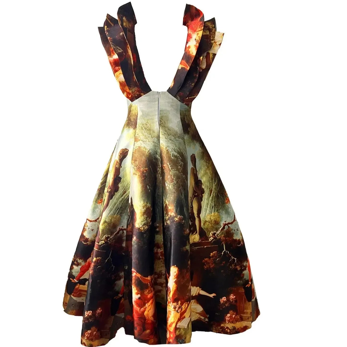 Custommade Butterfly Evening Dress - Special Print