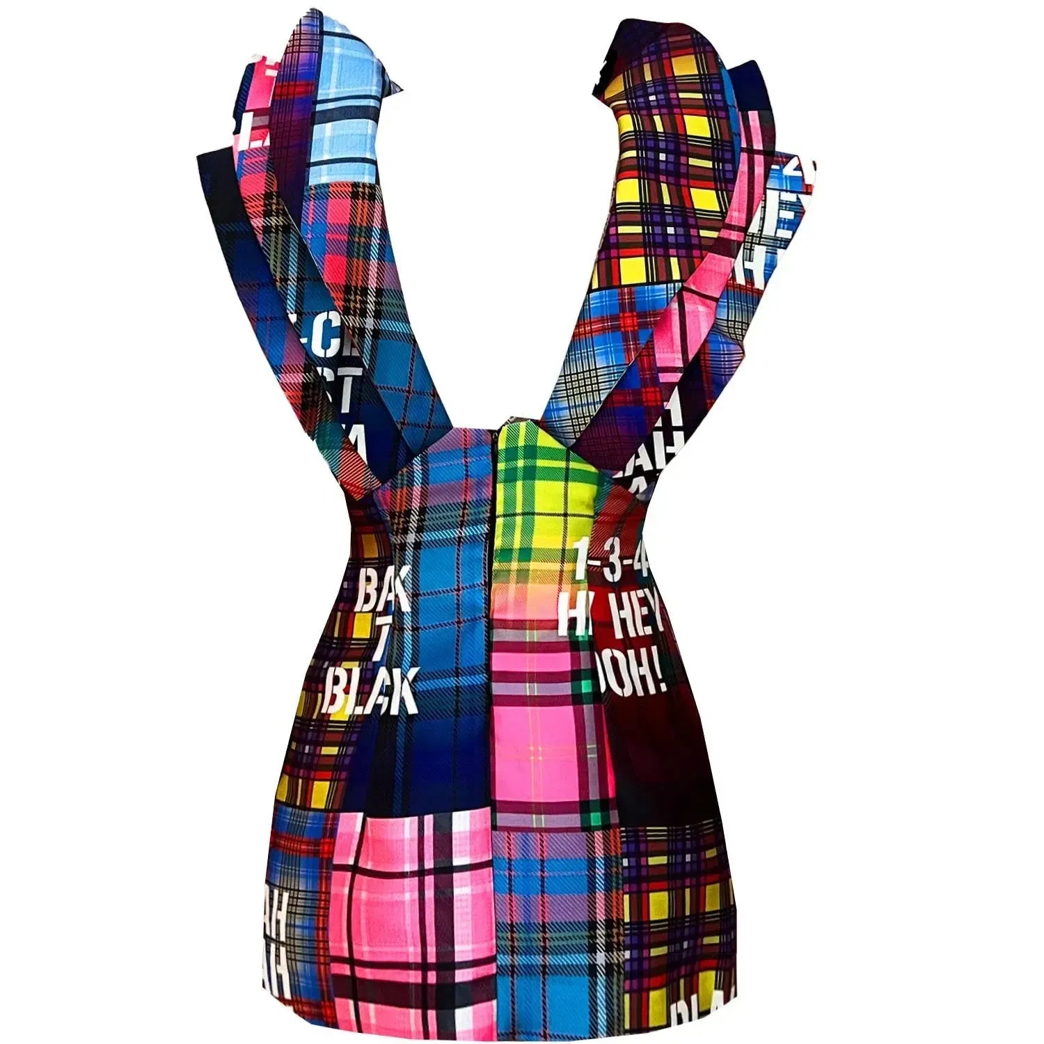 Custommade Butterfly Mini Dress - Special Print