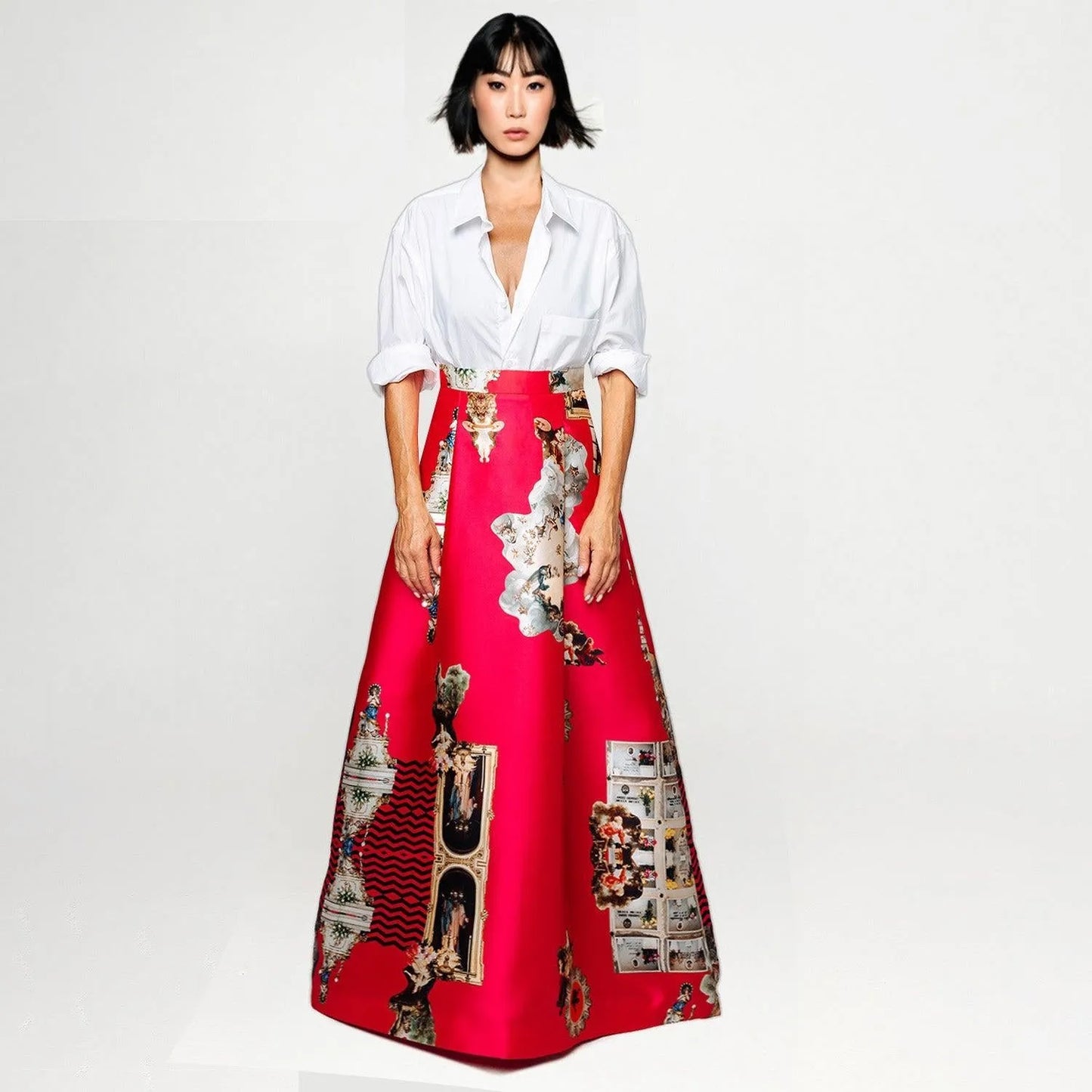 Custommade Evening Skirt - Special Print