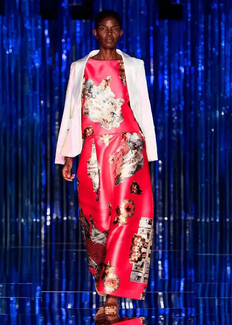 Custom-Made Evening Skirt - Special Print