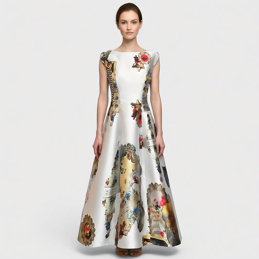 Custommade Long Dress - Special Print