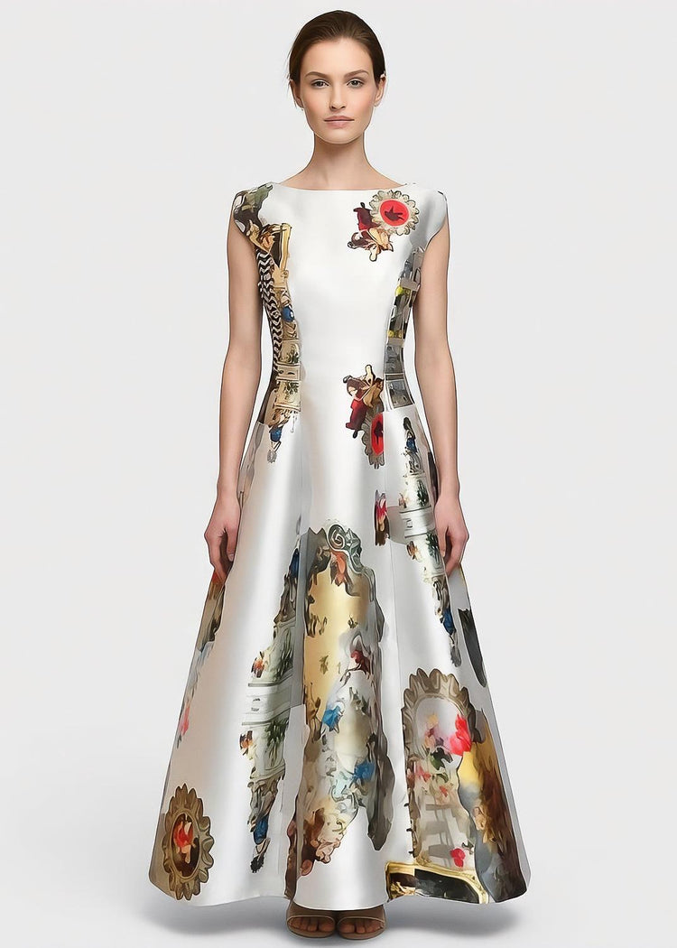 Custommade Long Dress - Special Print