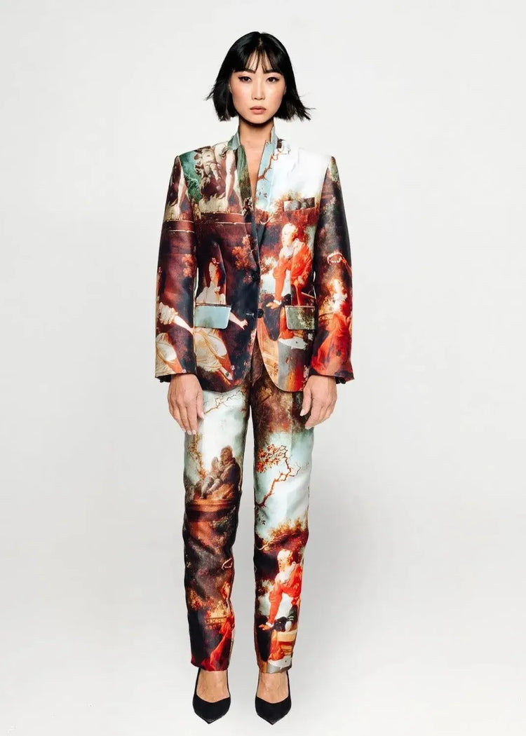 Custommade Suit - Special Print | maxjenny!