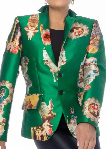 Custom-Made Tailored Blazer - Special Print