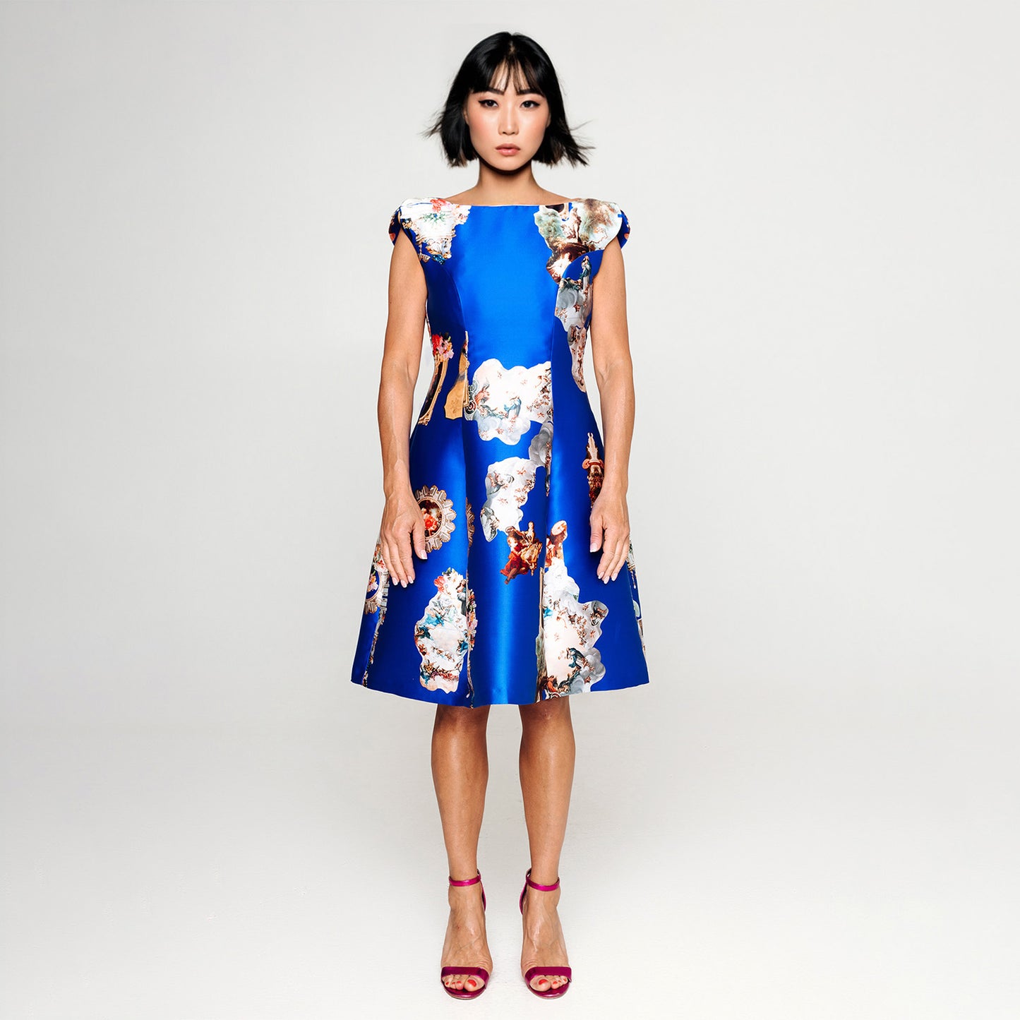 Custommade Your measurments Midi Dress - Special Print