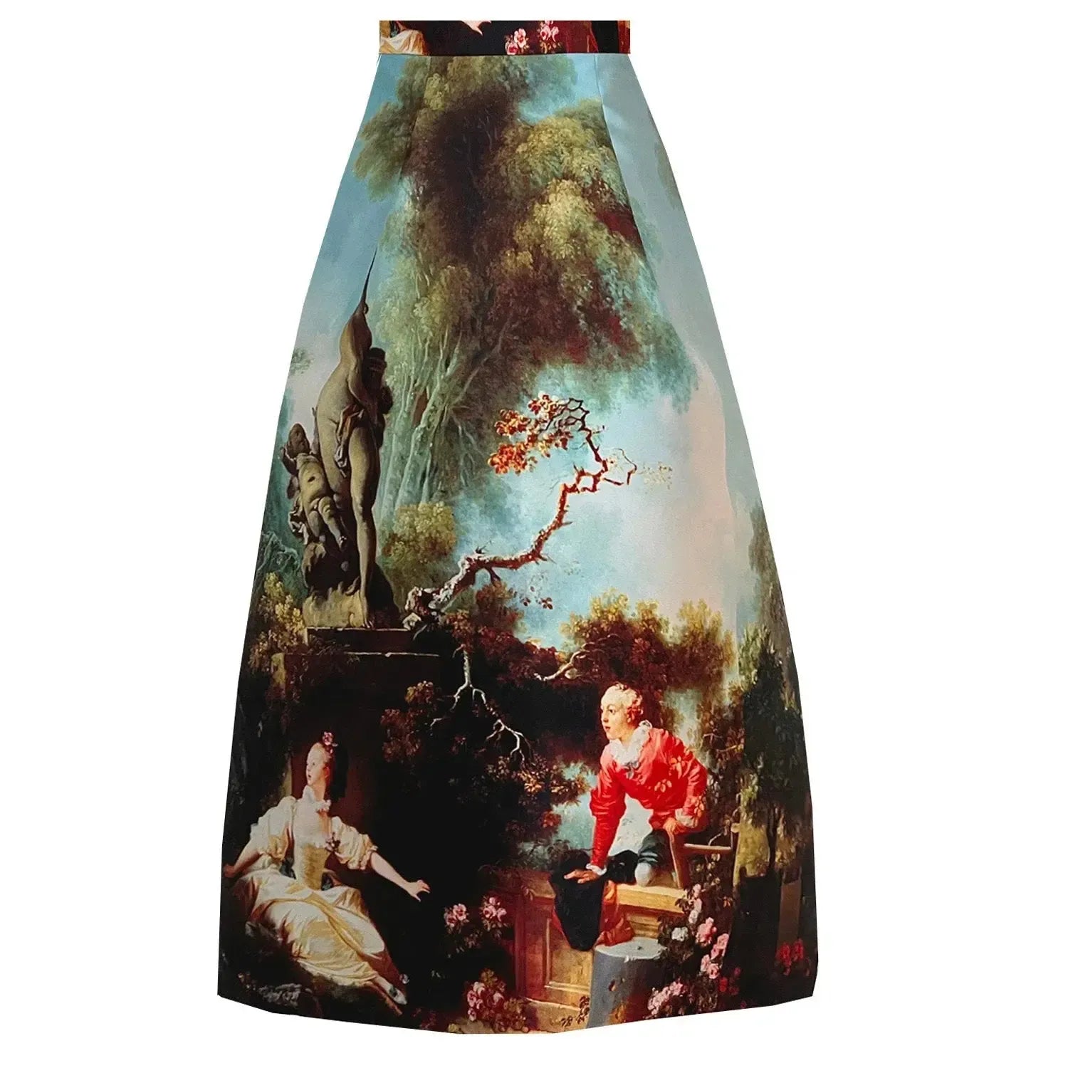 Evening Skirt - Garden Royal