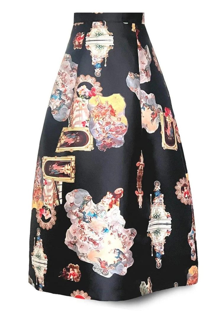 Evening Skirt - Sicily Black