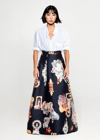 Evening Skirt - Sicily Black