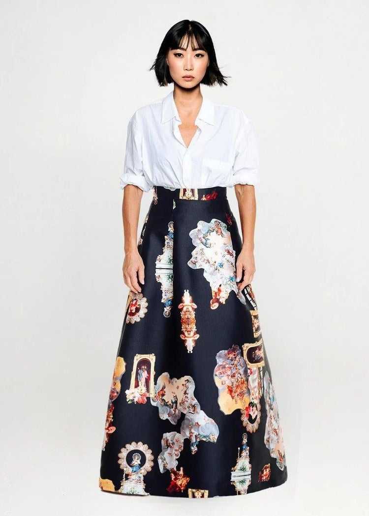 Evening Skirt - Sicily Black