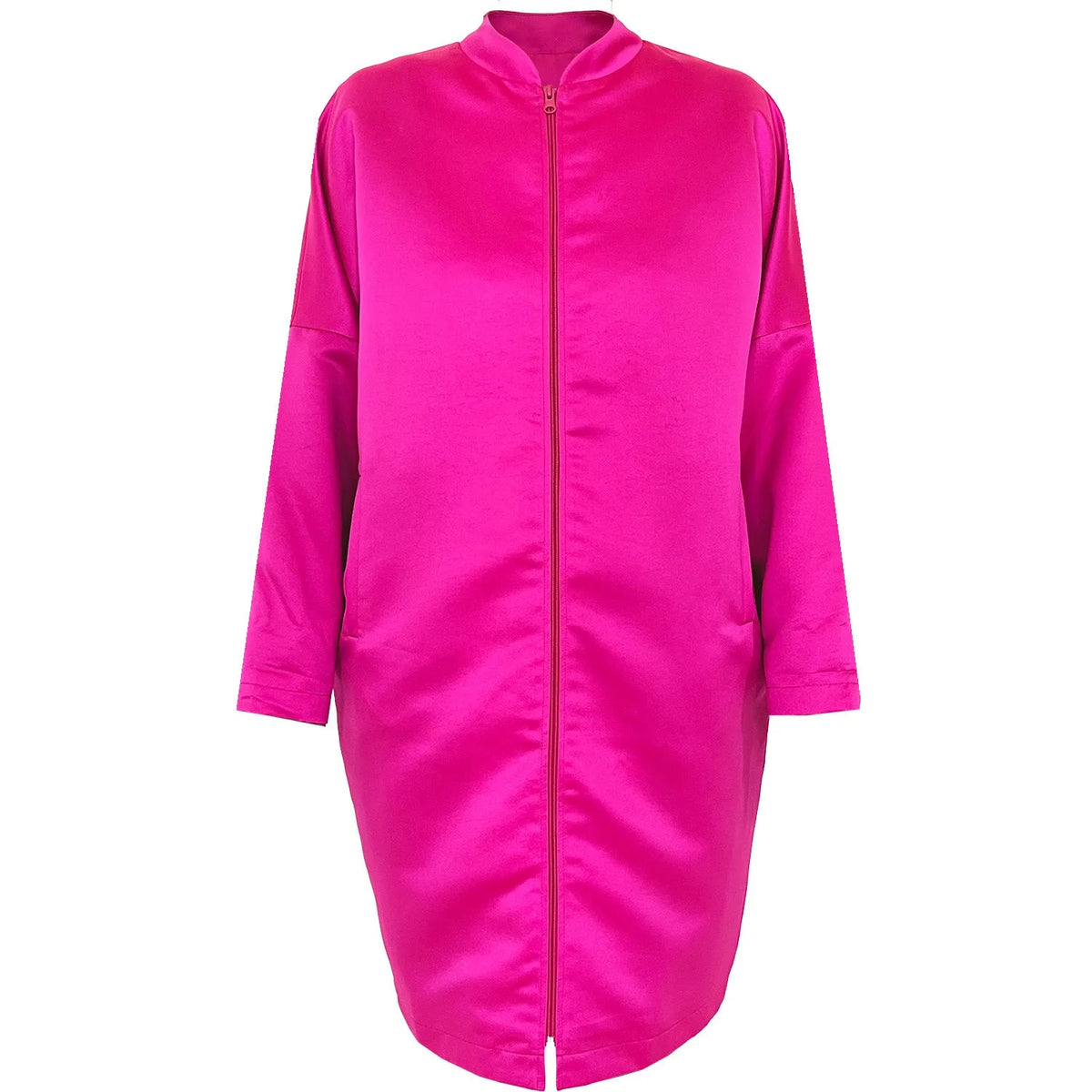 Festive Coat - Hot Pink