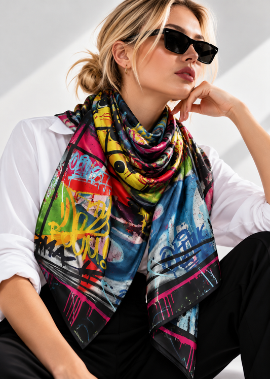 Scarf - Street Art