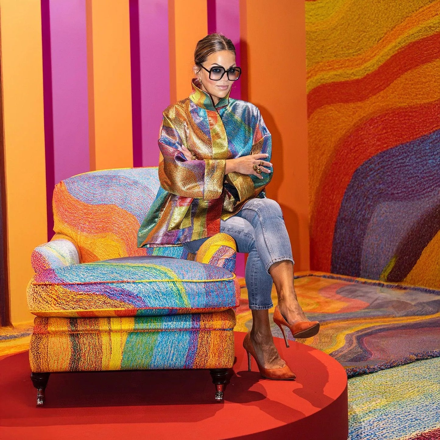 Howard Armchair -Kasthall multicolour