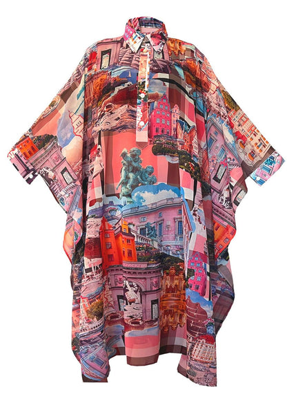 Kaftan Stockholm Royal pink – maxjenny!