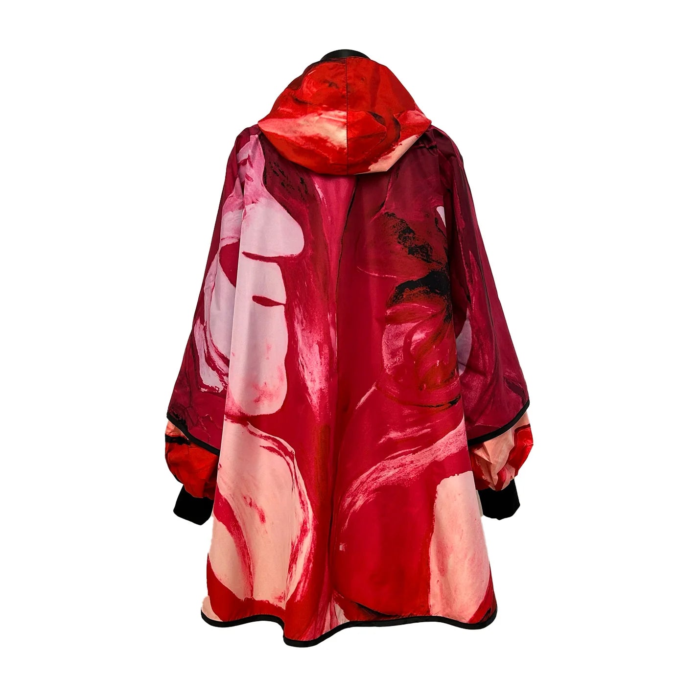 Poncho face red