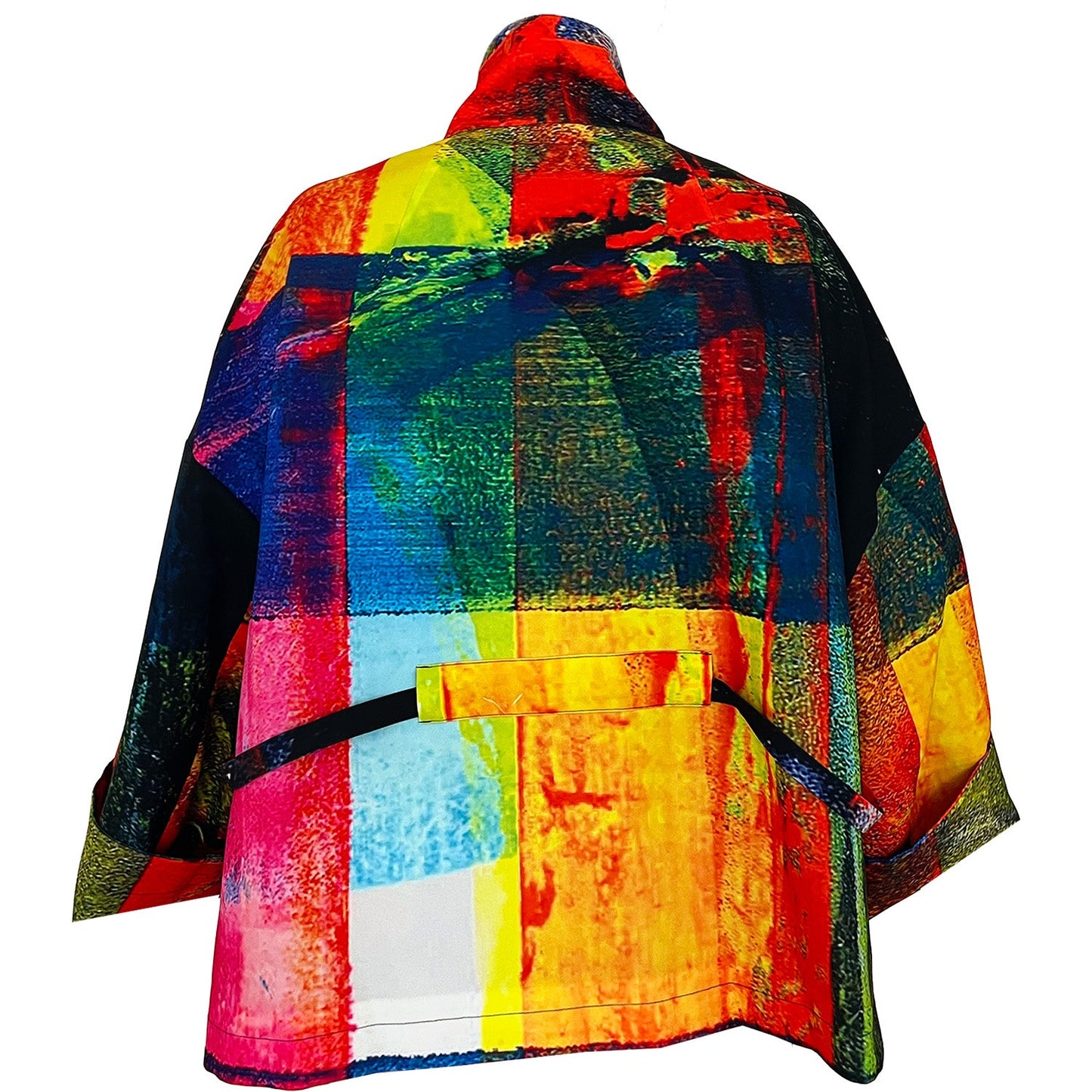 Square boxy Jacket print multi