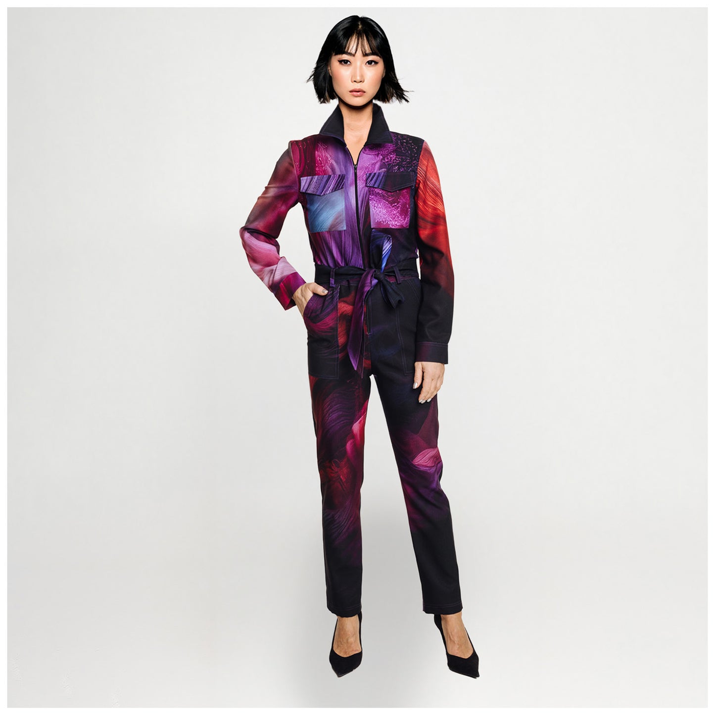 Jumpsuit - Smokeflow Purple