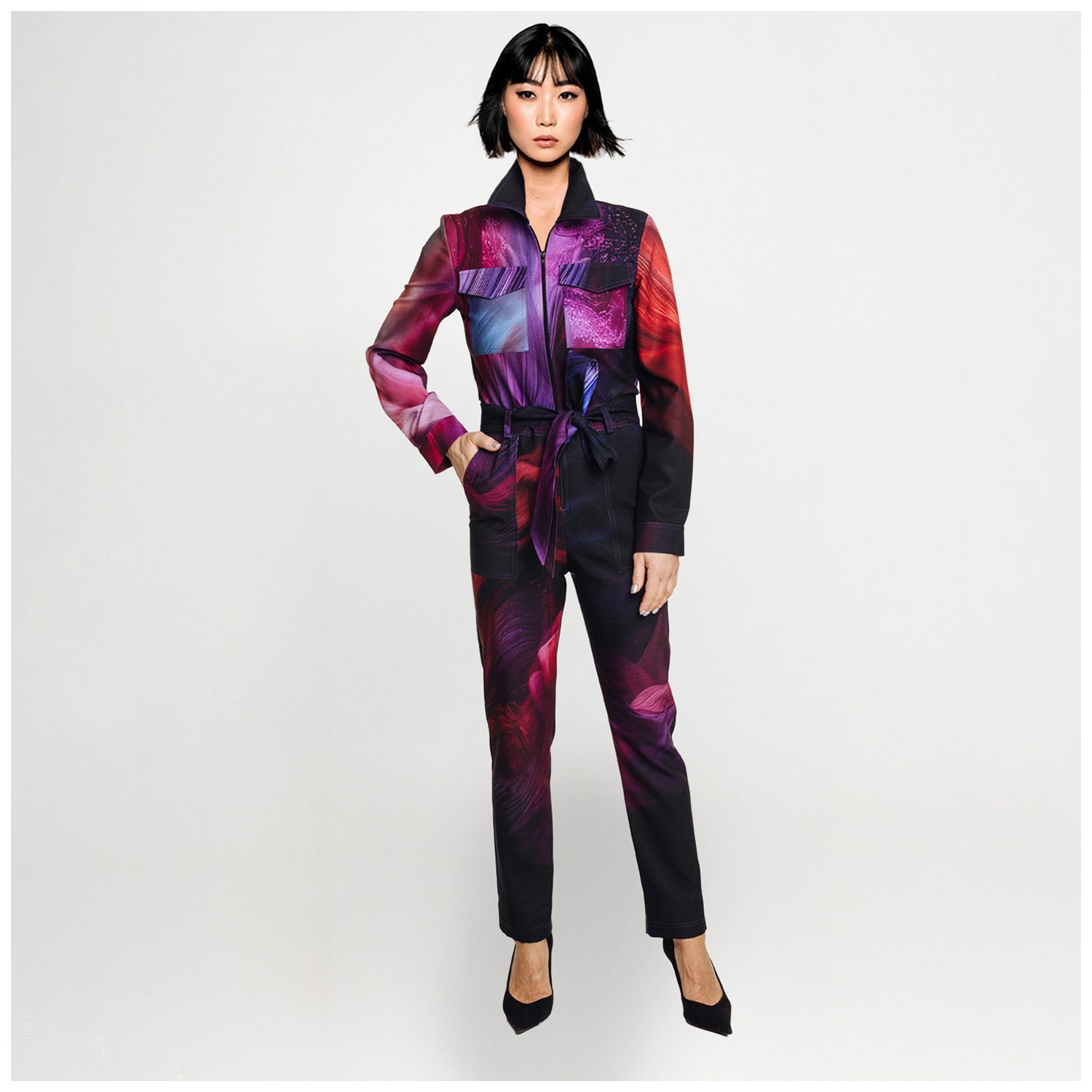 Jumpsuit - Smokeflow Purple