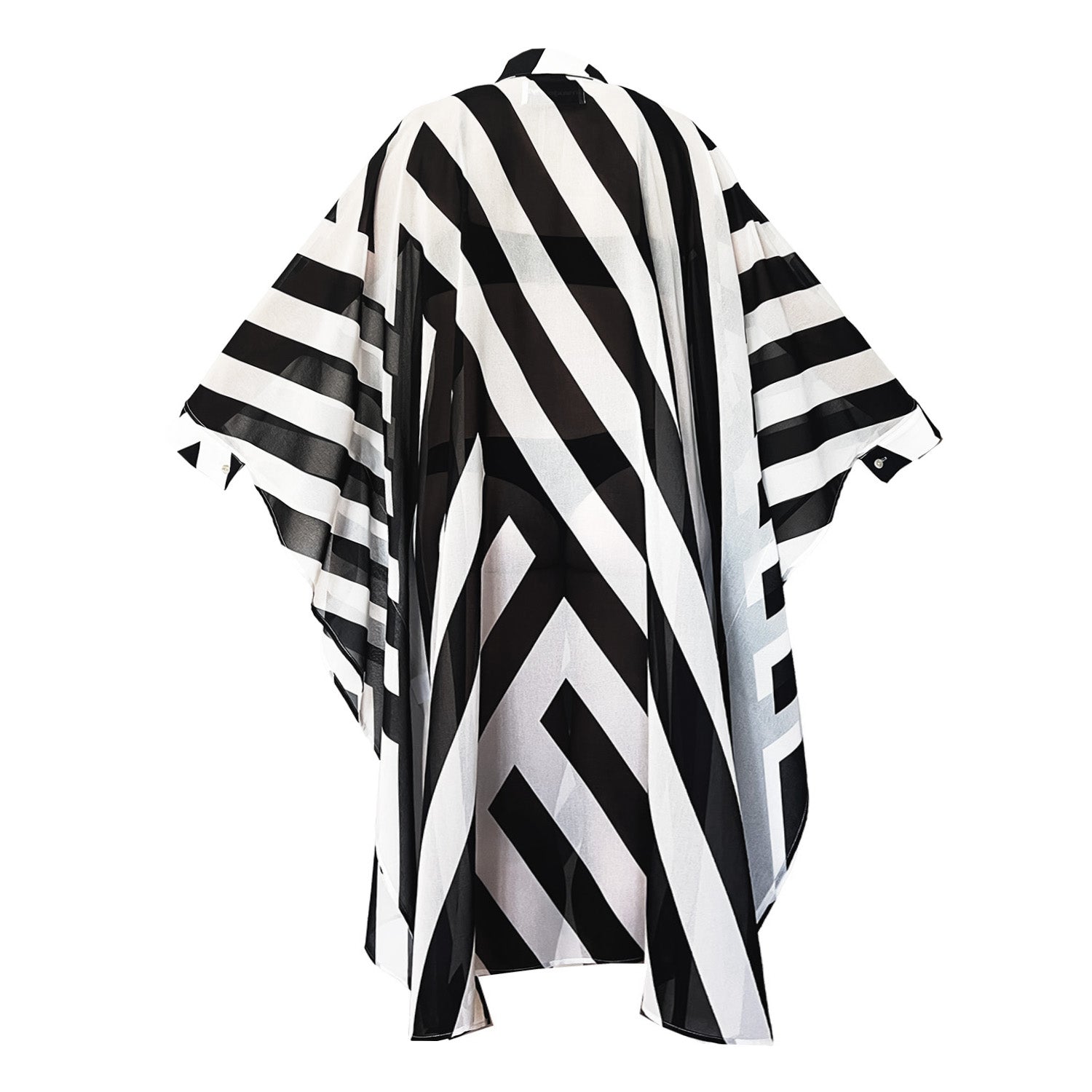 Kaftan Black & White – maxjenny!