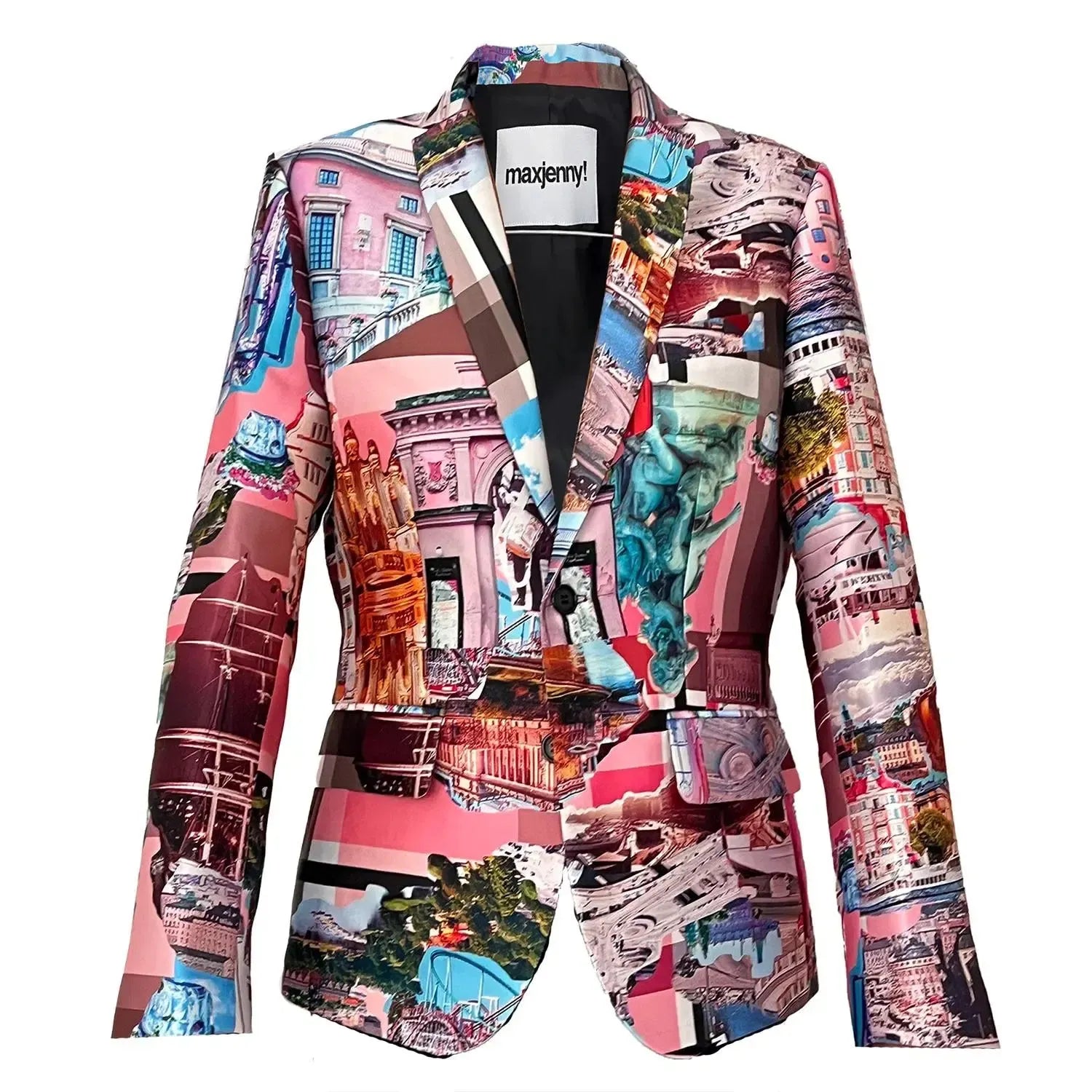 Men's Tailored Blazer - Stockholm Royal Pink