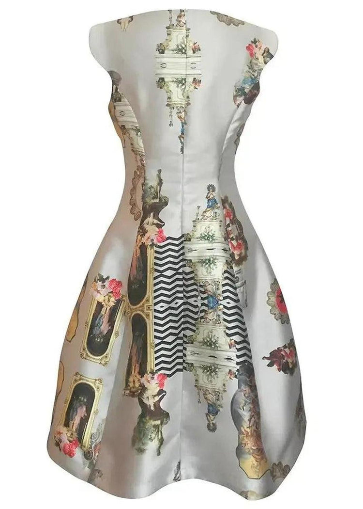 Midi Dress C - Sicily Dirty White
