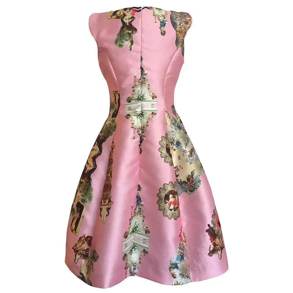 Midi Dress C - Sicily Powder Pink