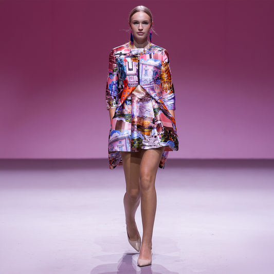 Midi Dress C - Stockholm Royal Pink