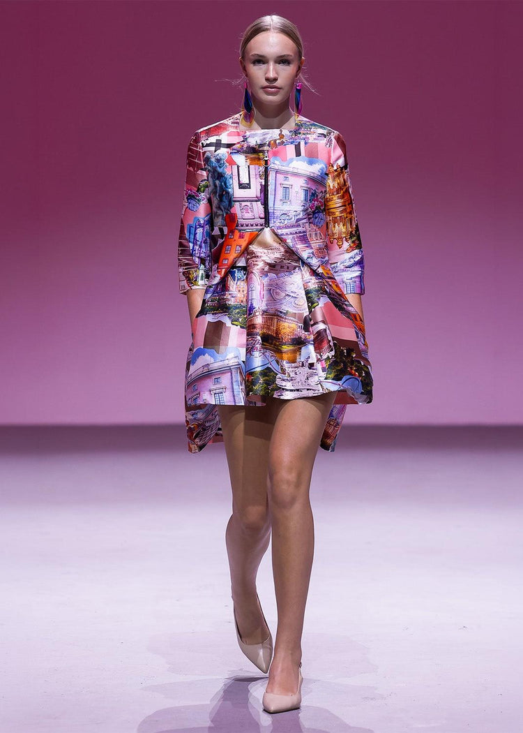 Midi Dress C - Stockholm Royal Pink