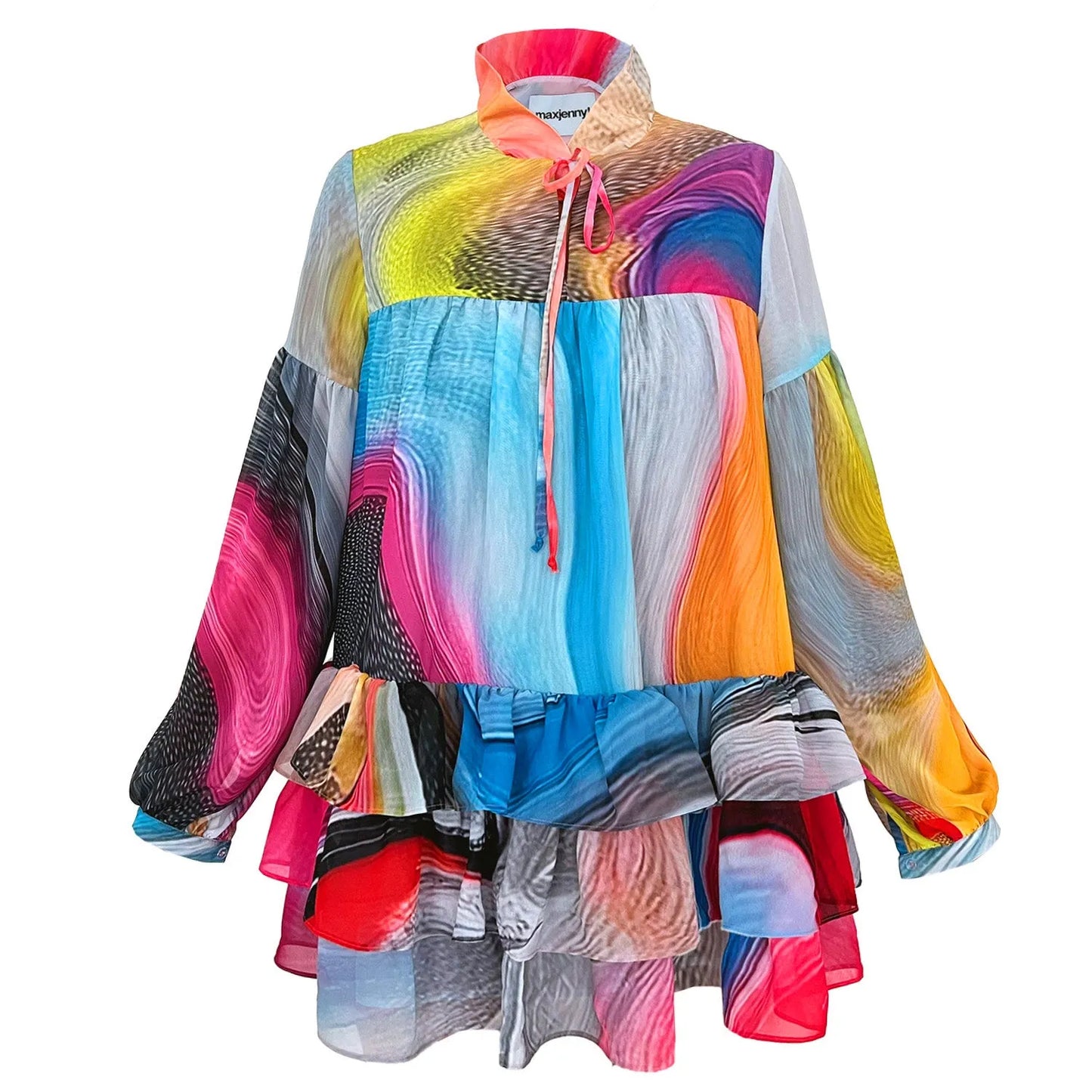 Mini Dress - Smokeflow Watercolour