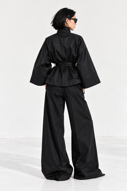 Boxy Jacket - Schwarz
