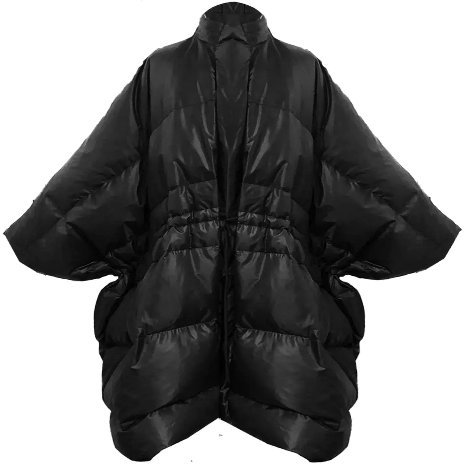 Oversized Puffer Coat – Black