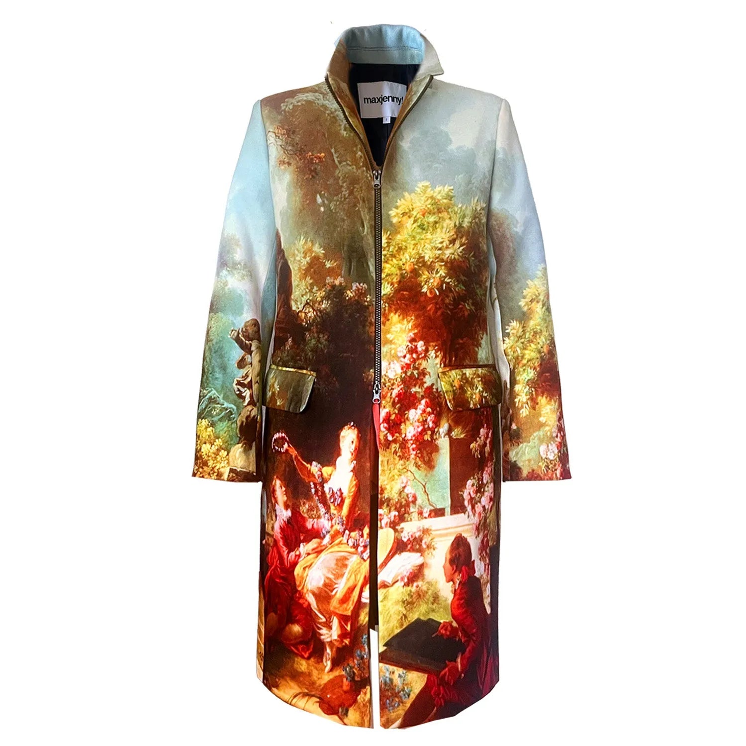 Paletau Coat - Garden Royal