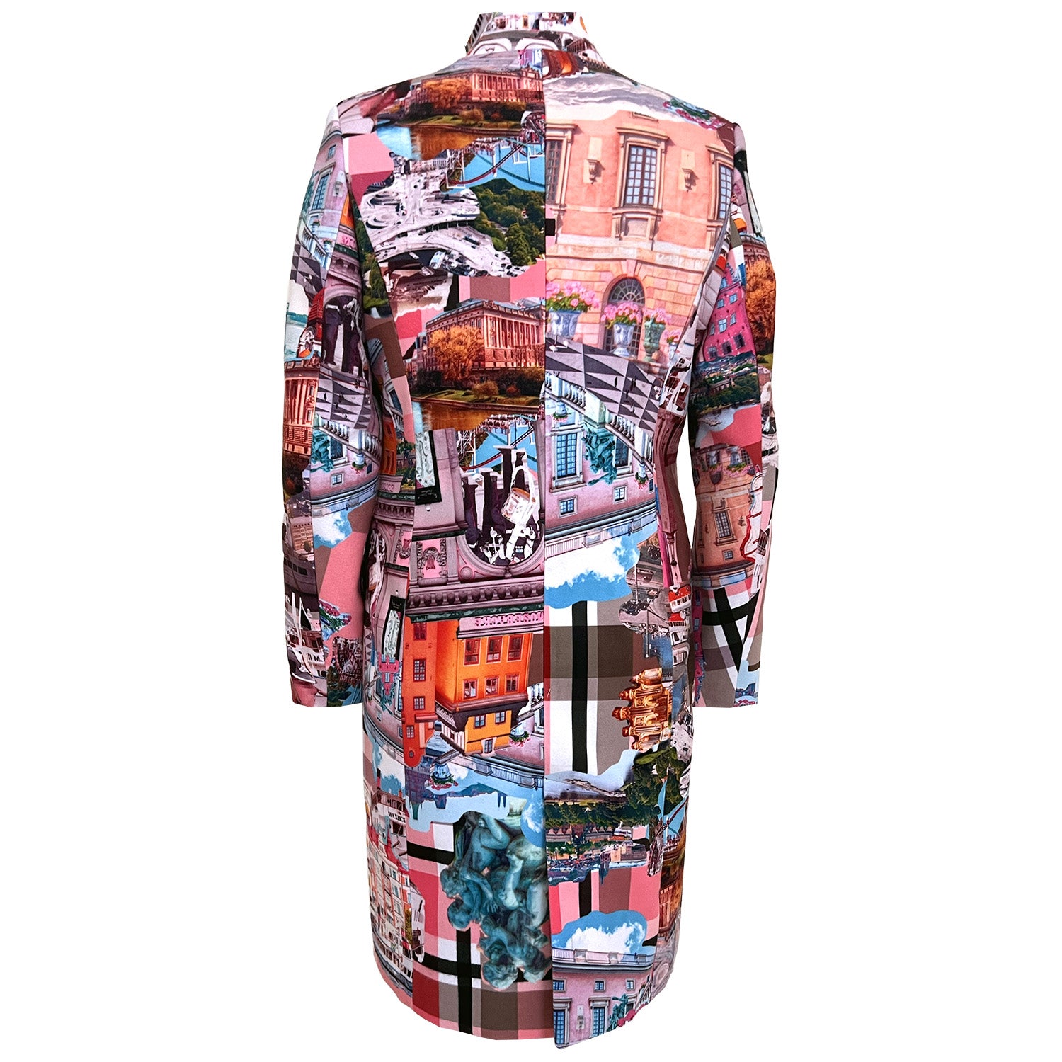 Paletau Spring Coat - Stockholm Royal Print