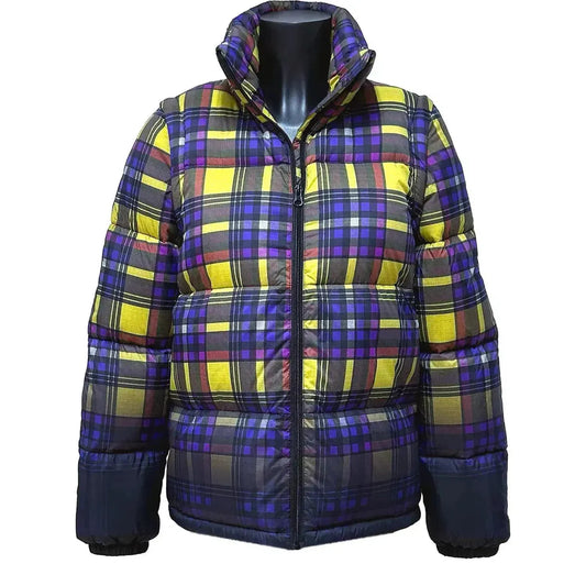 Puffer – Tartan Yellow Purple