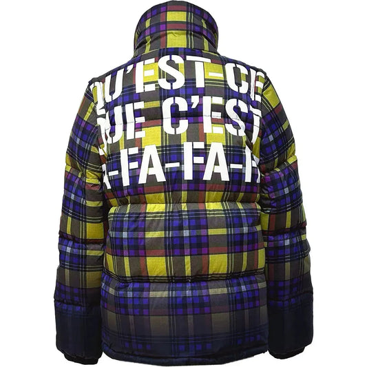 Puffer – Tartan Yellow Purple