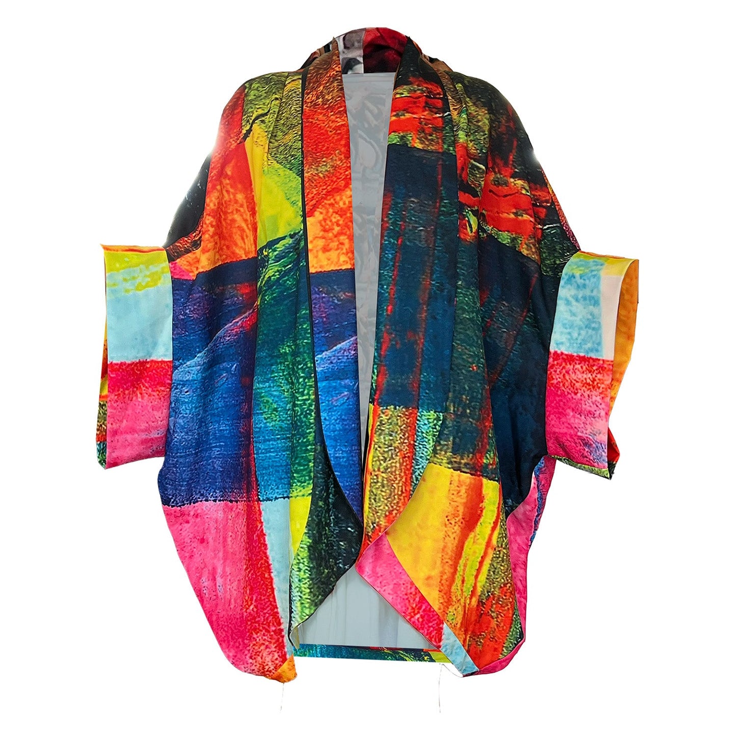 Round Art Kaftan Multi colours 1
