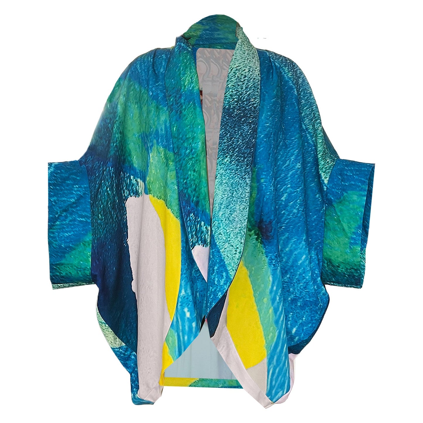 Round Art Kaftan Multi colours 4