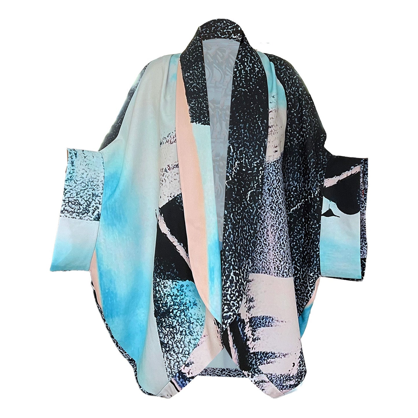 Round Art Kaftan Multi colours 5