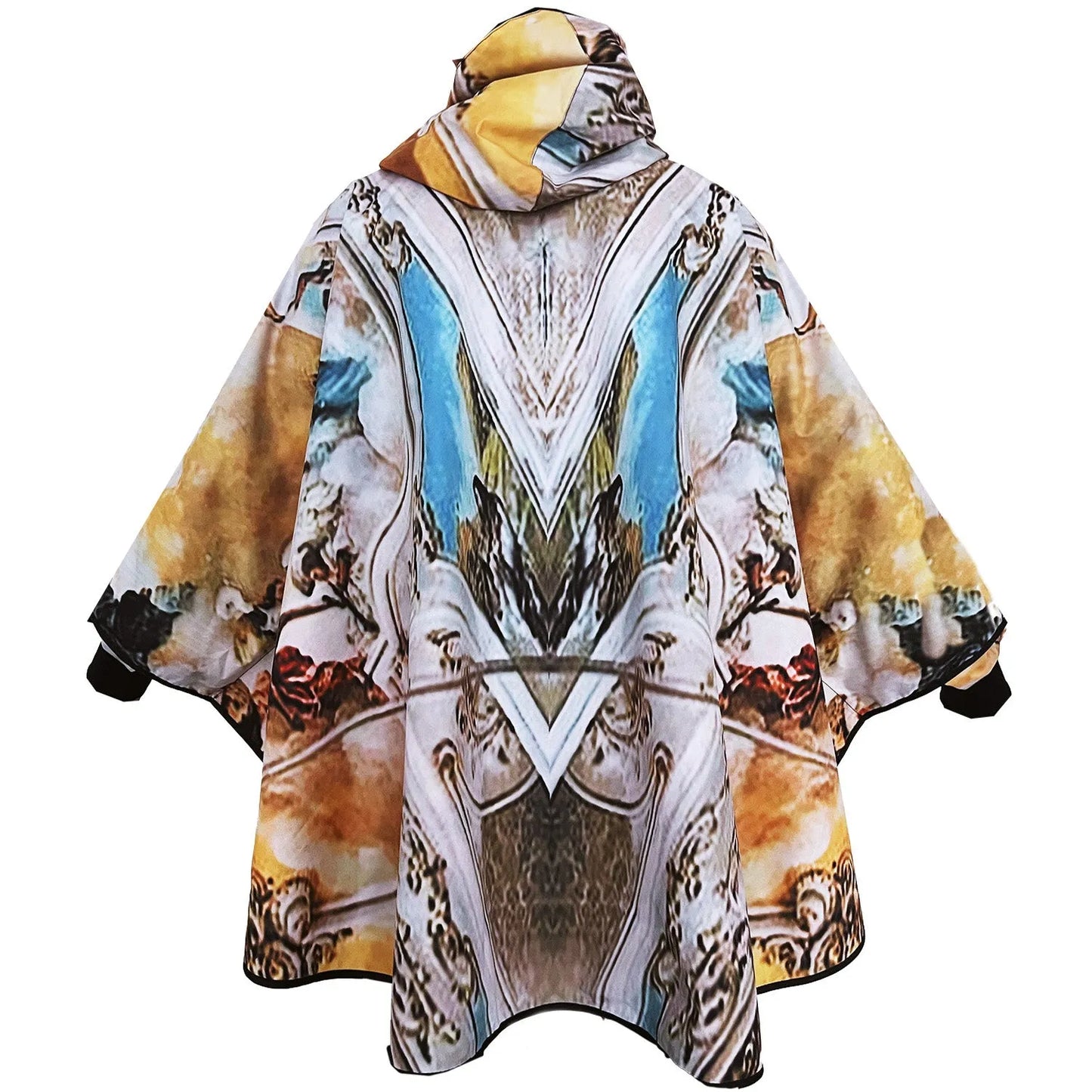 Royal Rainponcho sicily jubilee light blue printed