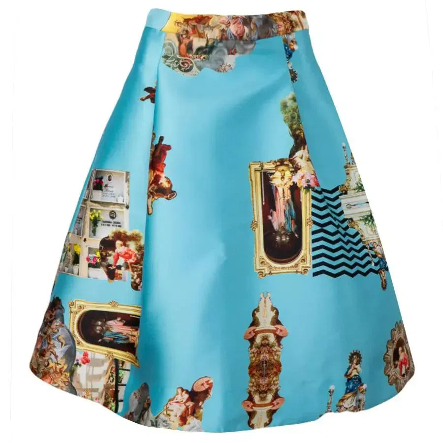 SALE Sicily light blue skirt