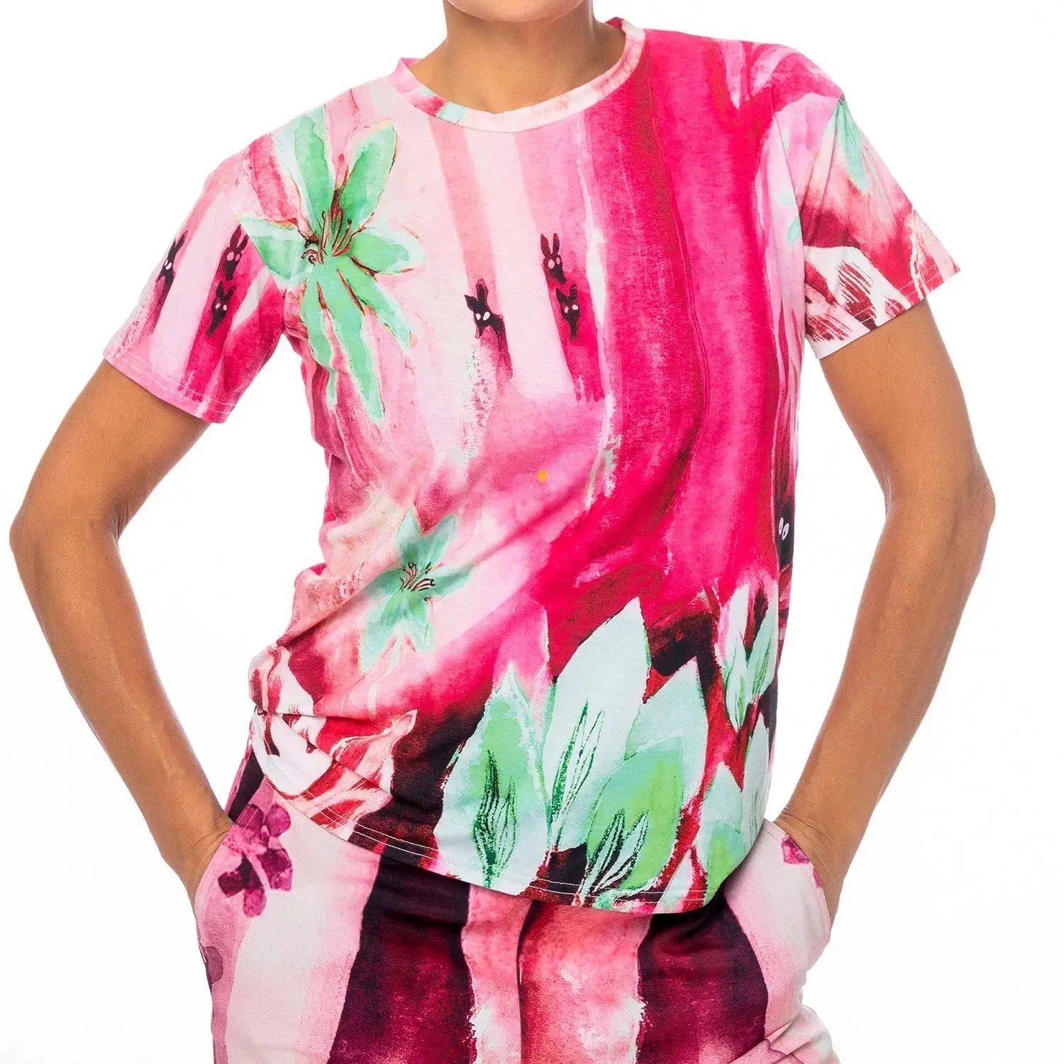 SALE The celebration of the Moomin 80 year! T-shirt pink