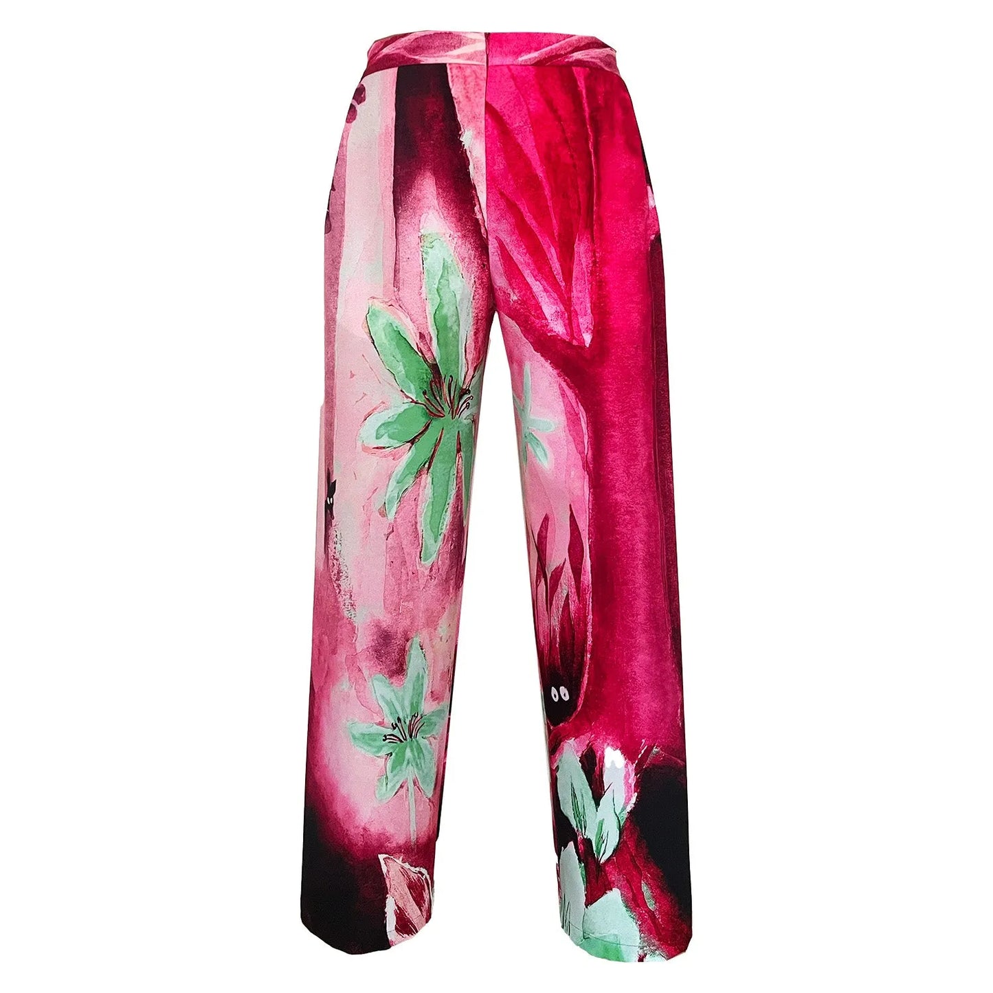 SALE The celebration of the Moomin 80 year! Workwear pants pink