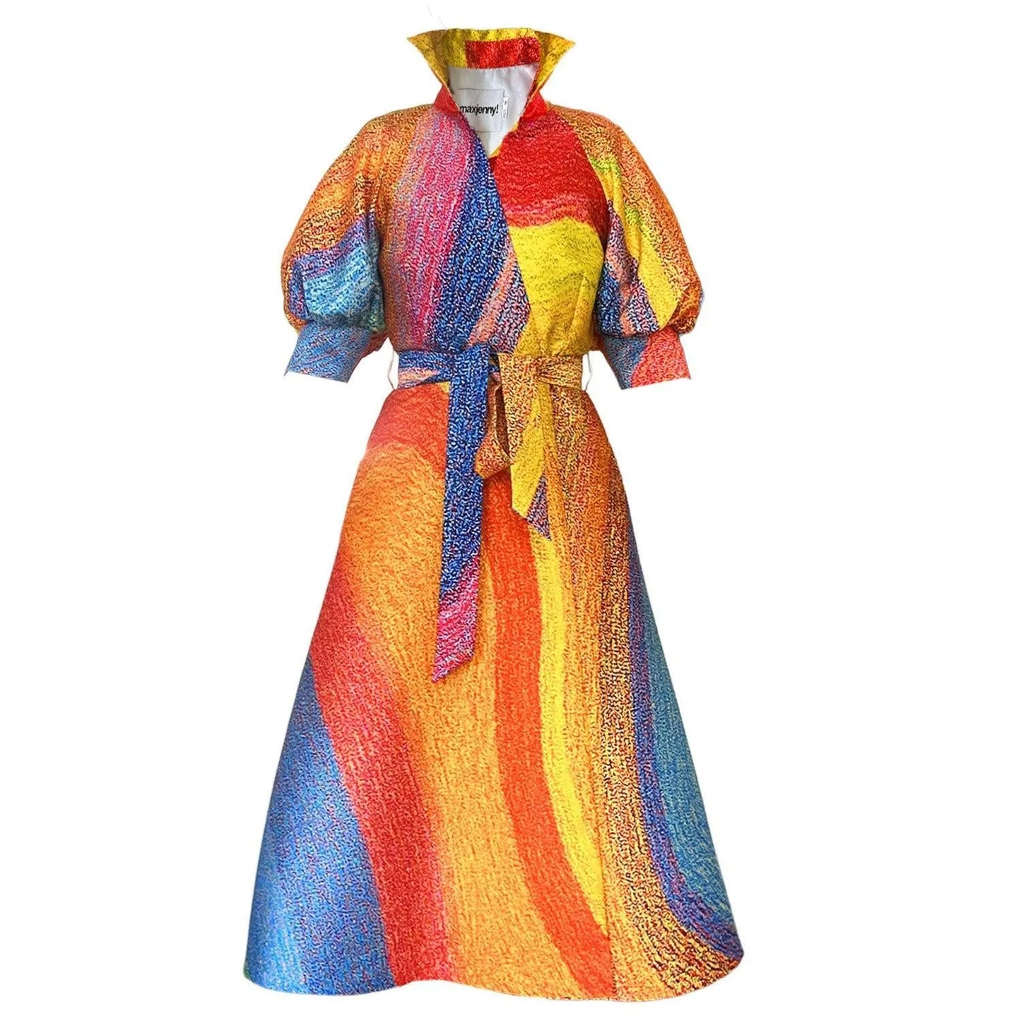 SALE shirtwrap with puffarm and belt kasthall