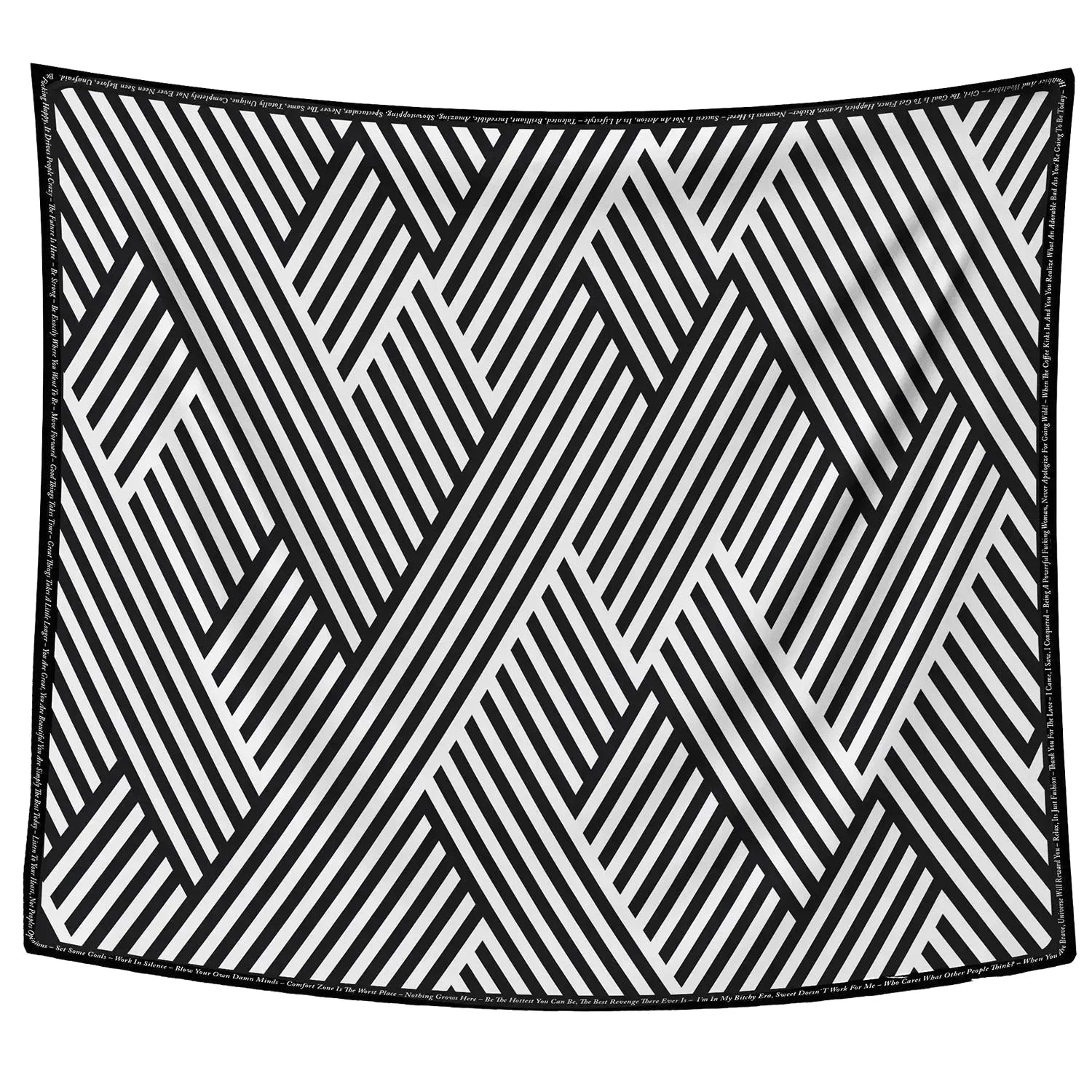Scarf - Black & White